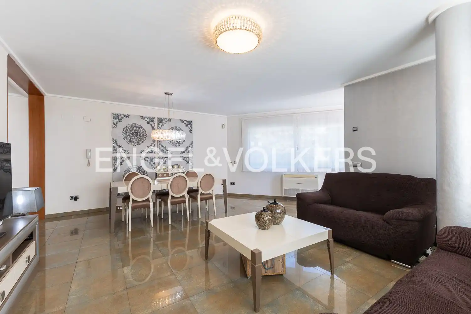 Living room of Houses for sale in Villanueva de Castellón  with Air Conditioner, Heating and Terrace