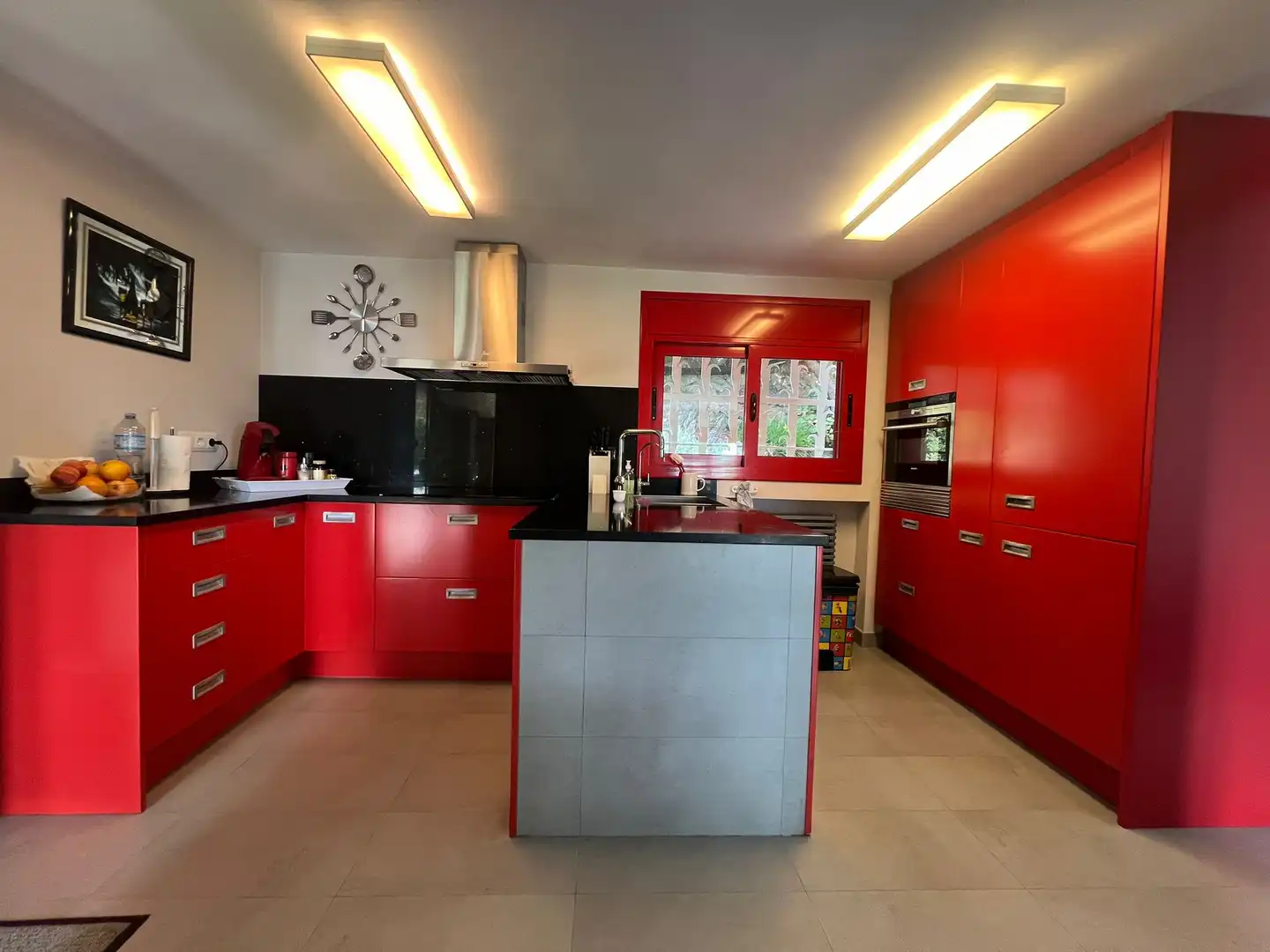 Cocina de Casa o chalet en venta en Santa Susanna con Aire acondicionado, Calefacción y Jardín privado