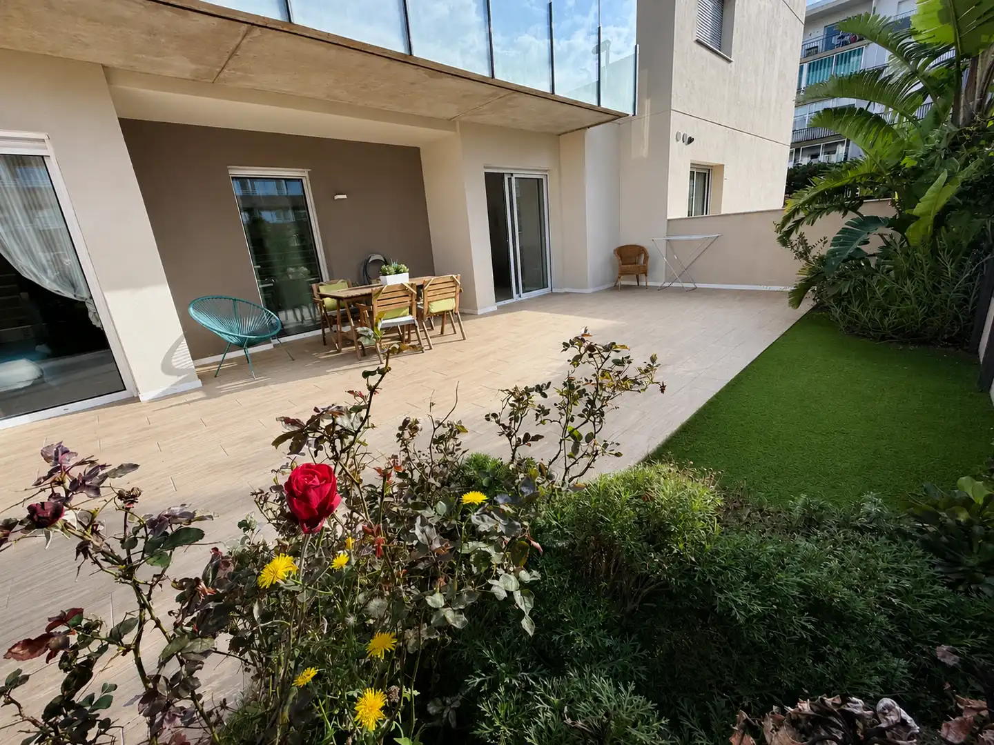 Apartment with garden for sale in roca grossa