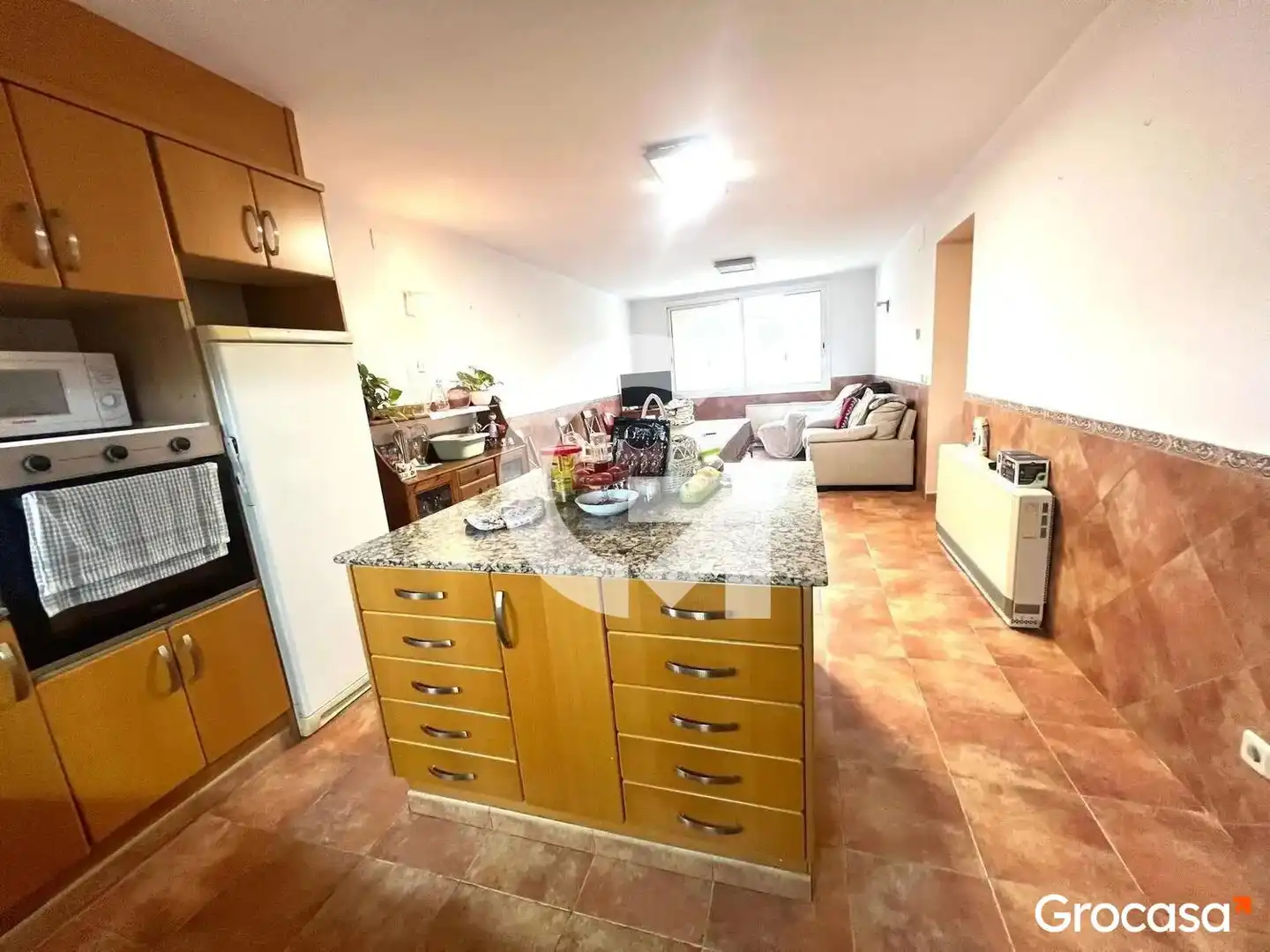 Cocina de Casa o chalet en venta en Vilanova i la Geltrú con Jardín privado, Terraza y Trastero