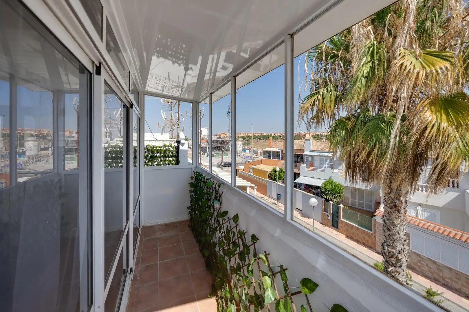 Balcony of Attic for sale in Torrevieja  with Furnished
