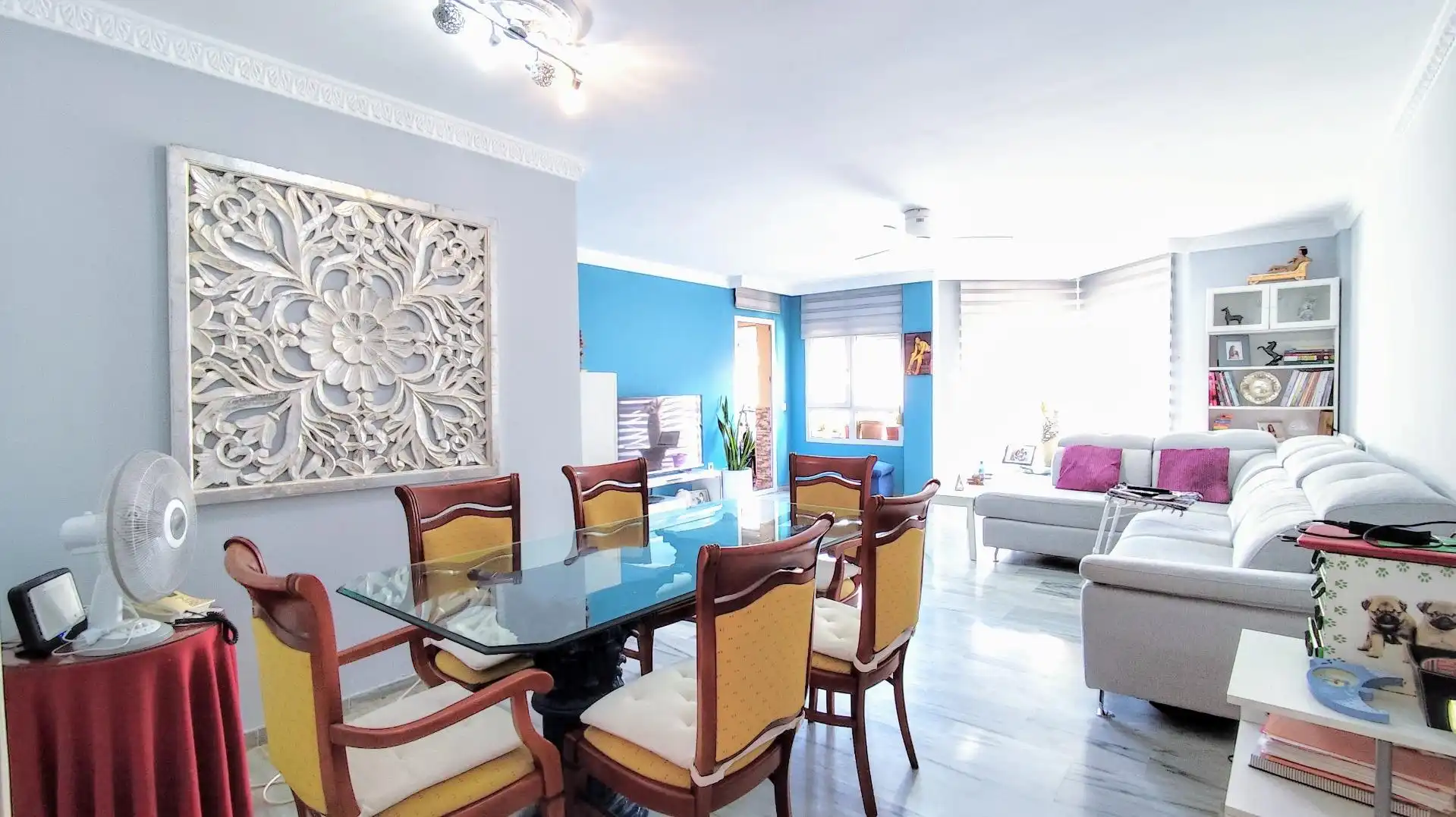 Comedor de Piso en venta en Torremolinos con Aire acondicionado, Jardín privado y Terraza