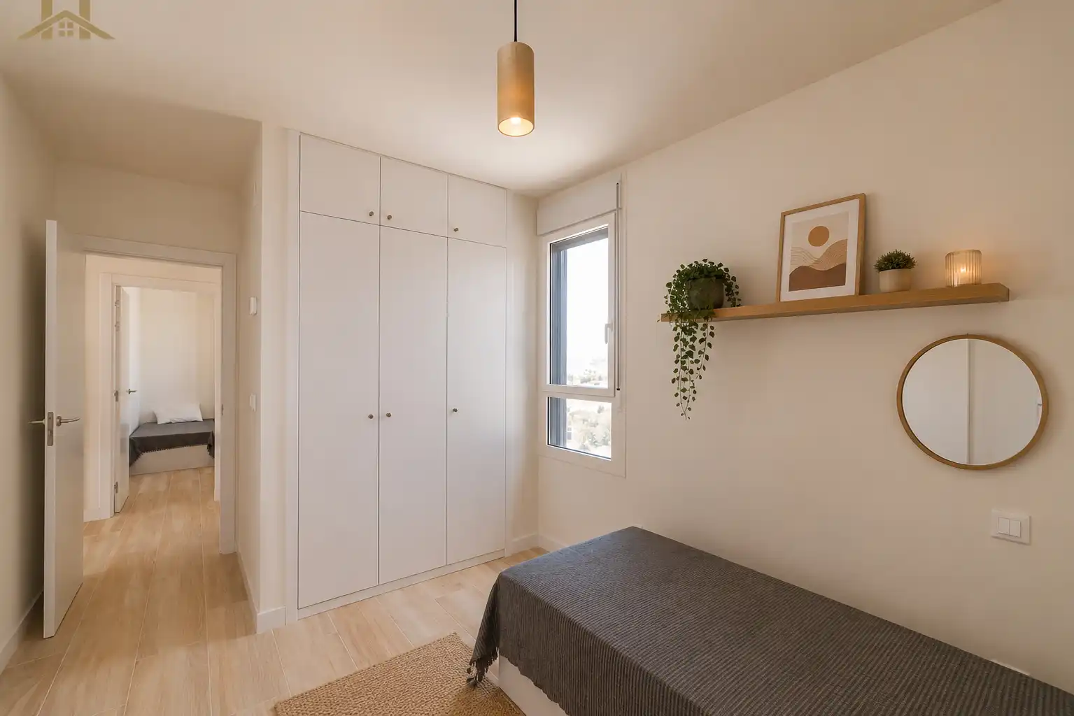 Bedroom of Attic for sale in Leganés  with Air Conditioner, Heating and Terrace