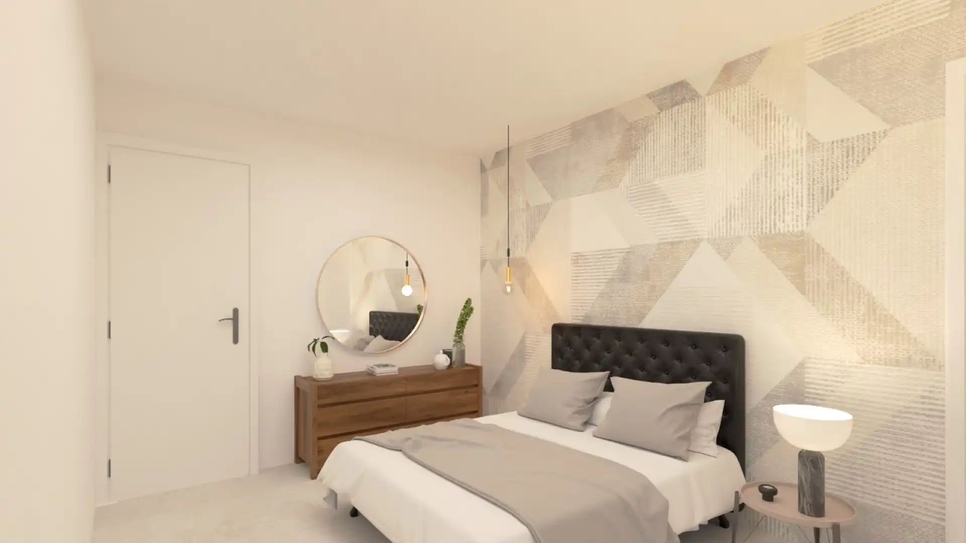 Bedroom of Flat for sale in Vera  with Terrace, Storage room and Furnished