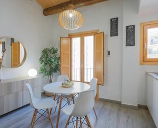 Dining room of Duplex to rent in  Barcelona Capital  with Air Conditioner, Heating and Alarm