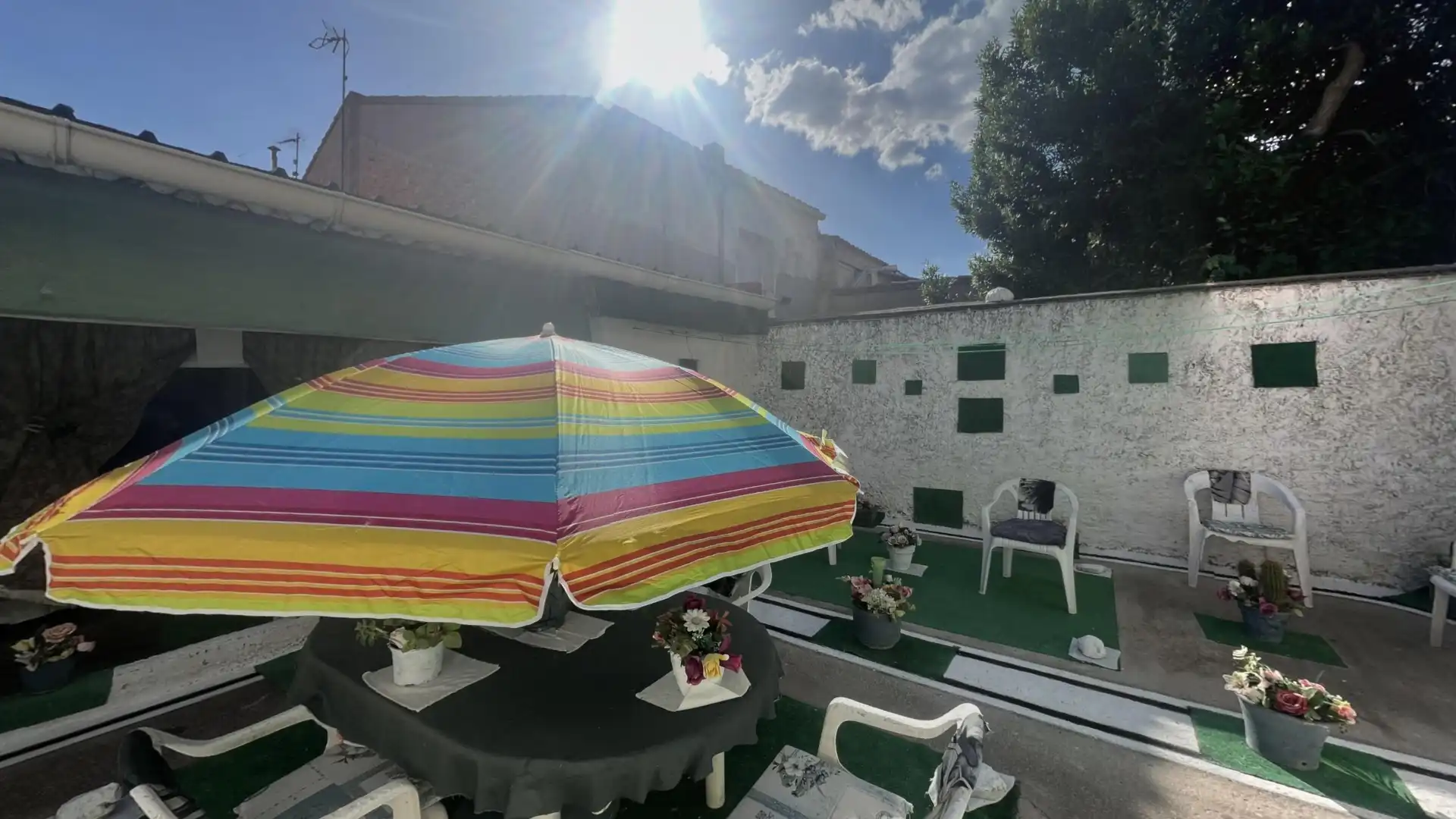 Terraza de Casa adosada en venta en Fuenterrobles con Terraza y Amueblado