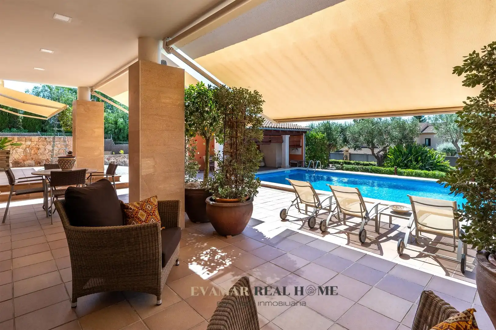 Terrassa de Casa o xalet en venda en Marratxí amb Aire condicionat, Calefacció i Jardí privat