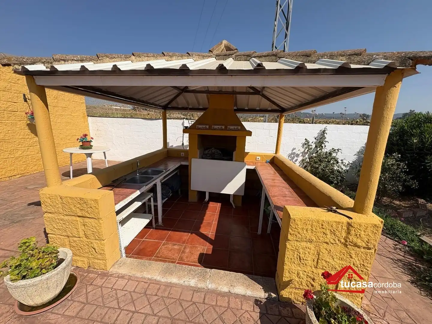 Terraza de Finca rústica en venta en Córdoba con Aire acondicionado, Terraza y Trastero