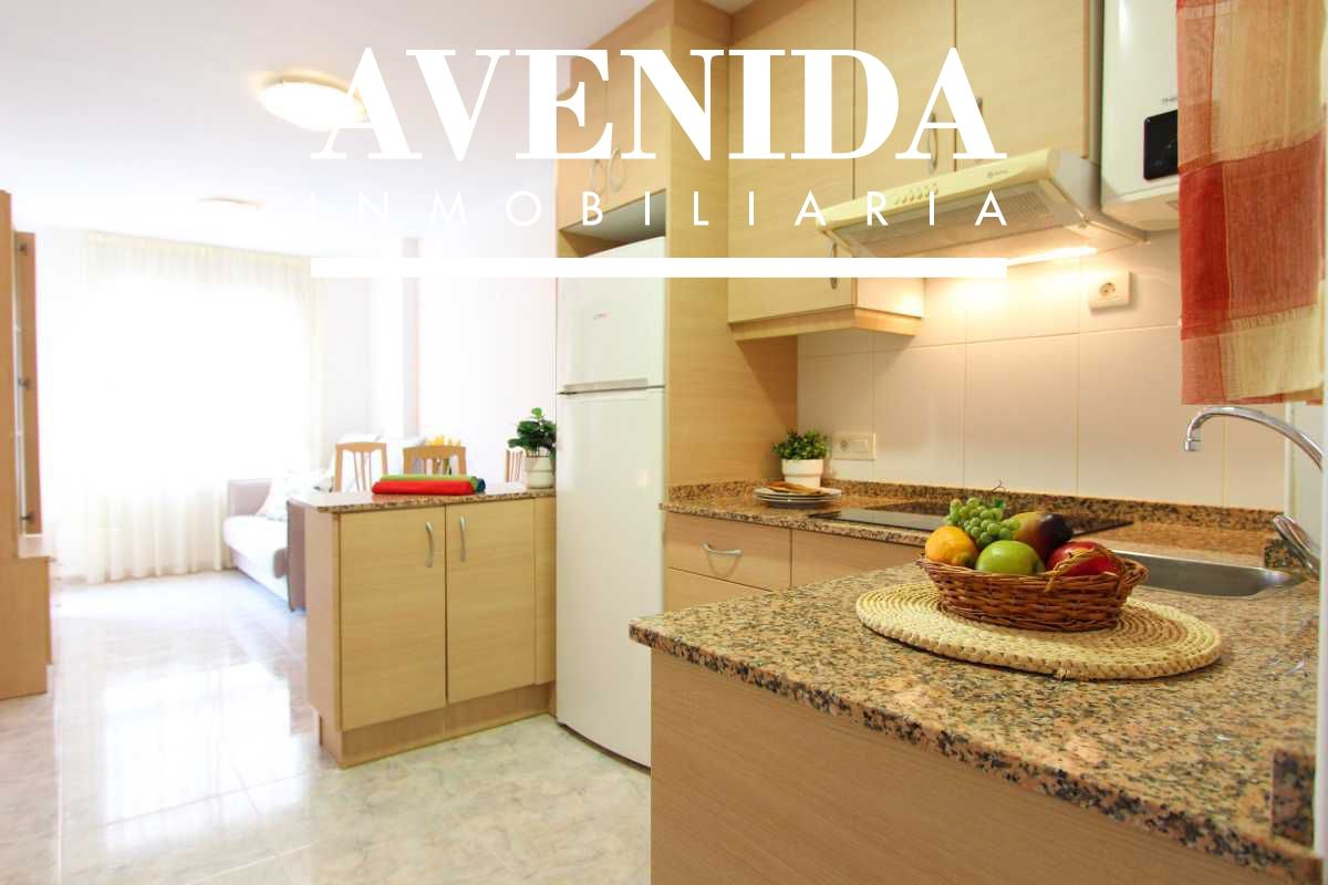 Kitchen of Apartment for sale in Oropesa del Mar / Orpesa  with Air Conditioner, Heating and Balcony