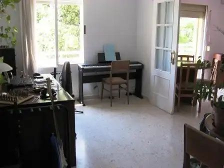 Living room of Flat for rent in Tomares  with Air Conditioner, Heating and Private garden