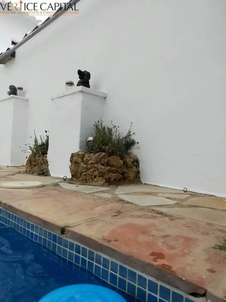 Garden of Houses for sale in Villanueva de Algaidas  with Air Conditioner, Terrace and Swimming Pool