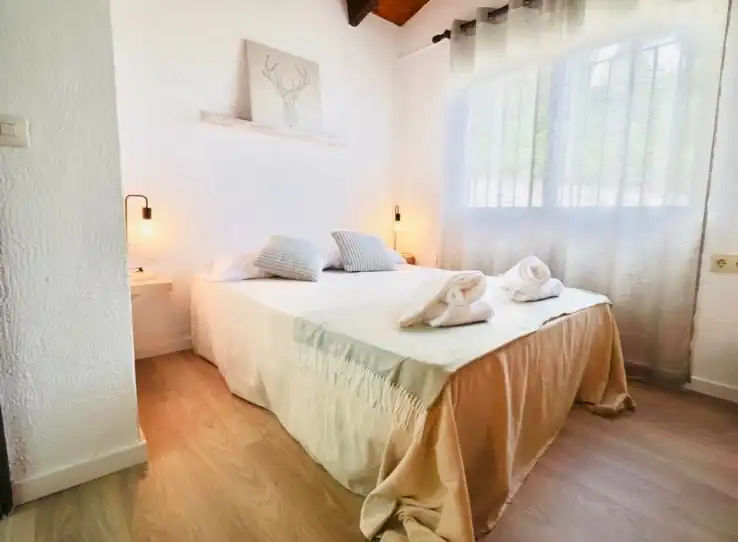Bedroom of Houses for rent in Dénia  with Air Conditioner, Heating and Private garden
