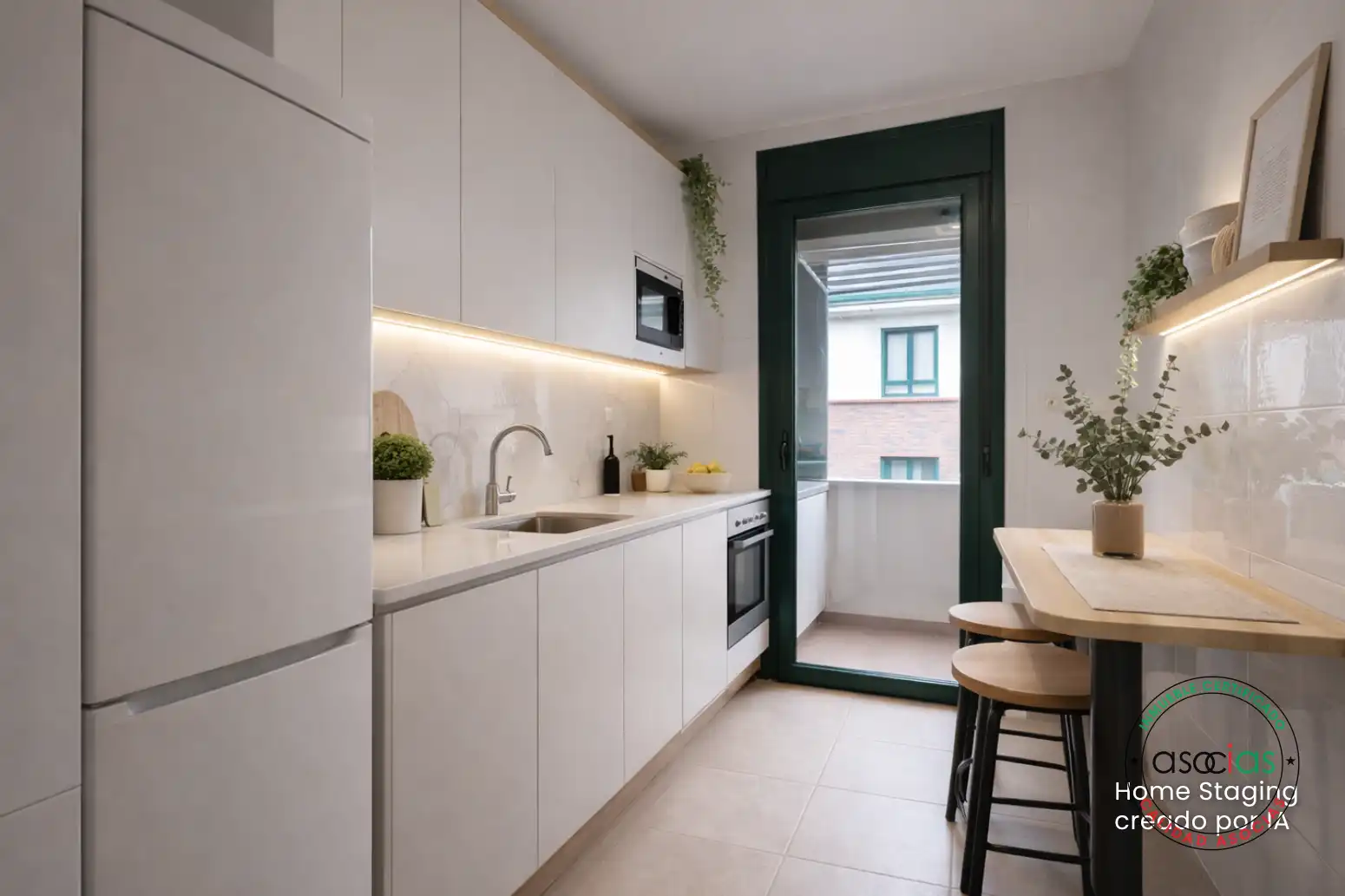 Cocina de Piso en venta en Gijón  con Calefacción, Terraza y Trastero