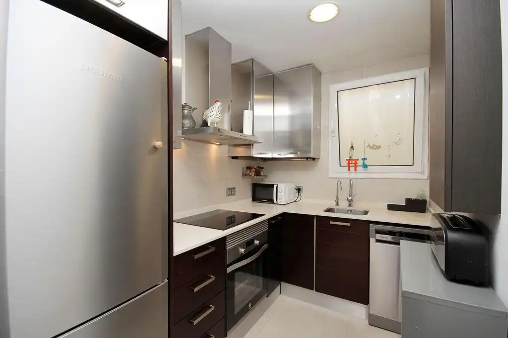 Cocina de Ático en venta en Barcelona con Aire acondicionado, Calefacción y Parquet