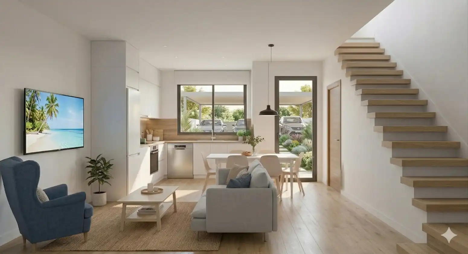 Cocina de Casa adosada en venta en Montaverner con Calefacción y Terraza