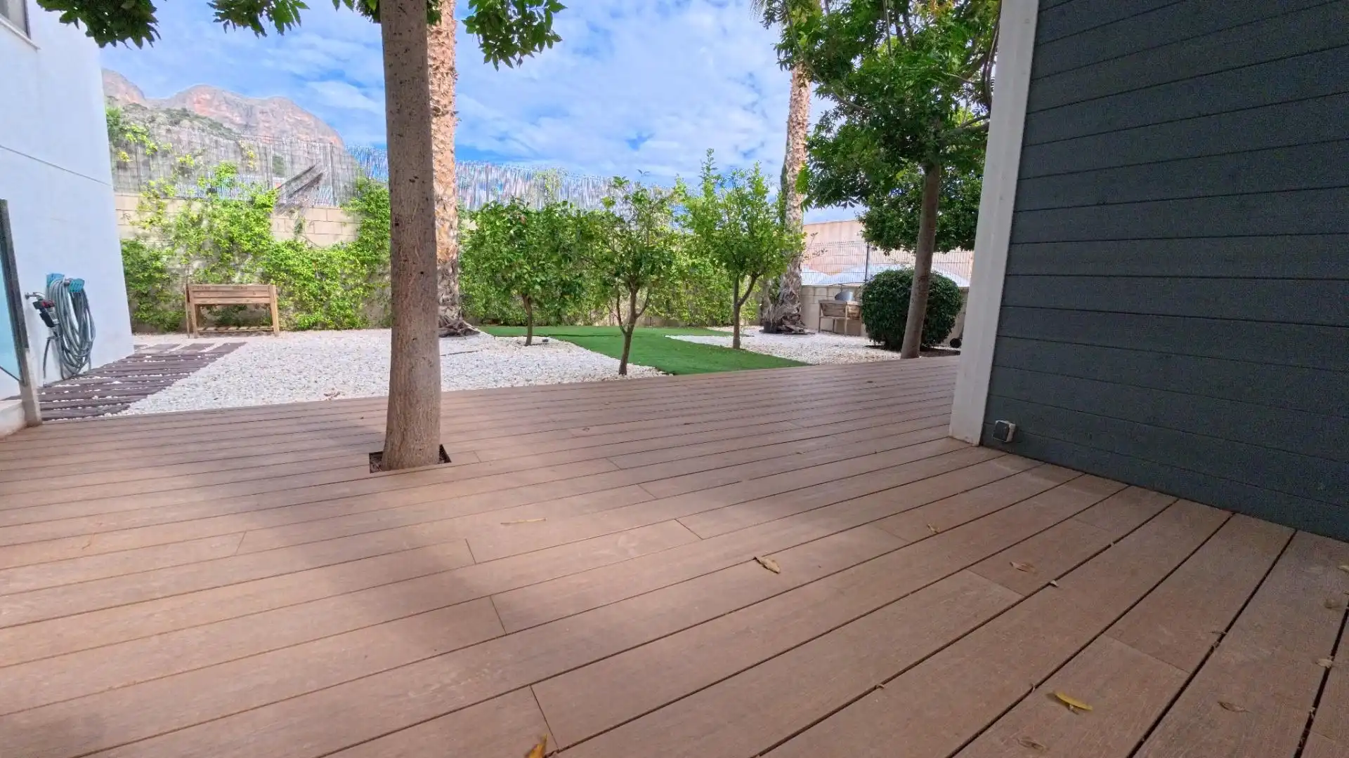 Terrasse von Erdgeschoss zum Verkauf in La Alberca