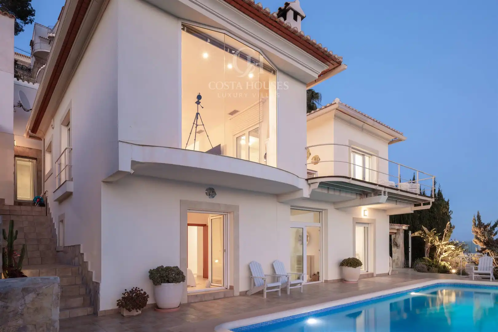 Exterior view of Houses for sale in Jávea / Xàbia  with Air Conditioner, Private garden and Terrace