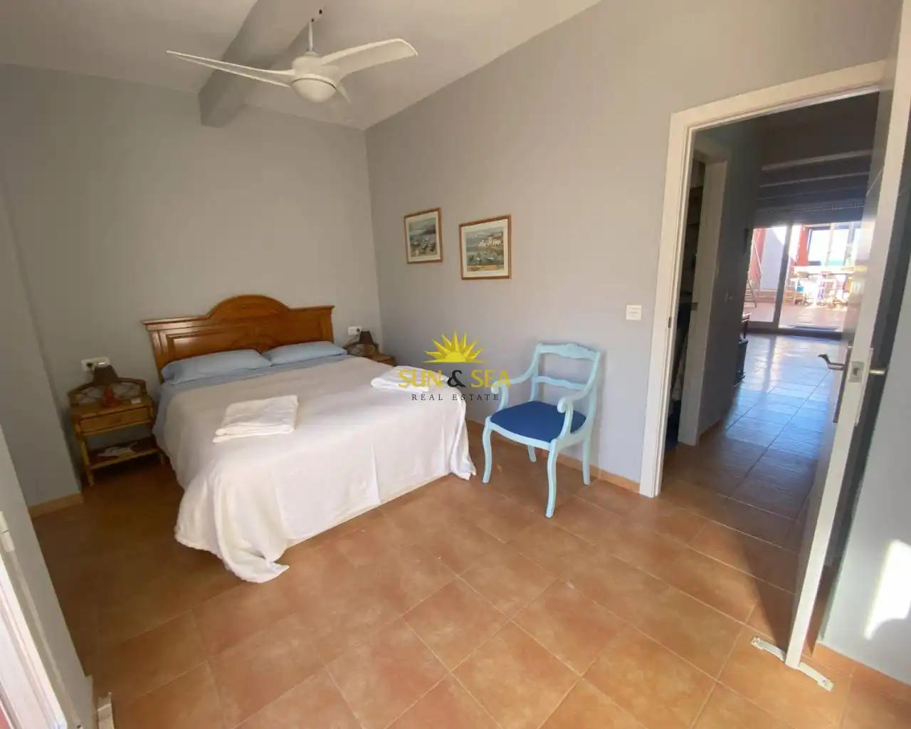 Bedroom of Apartments for rent in Cartagena  with Air Conditioner, Heating and Terrace