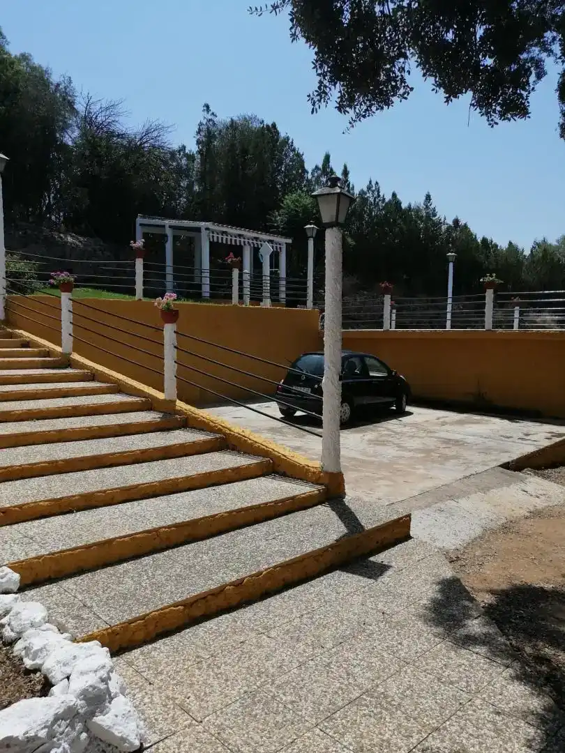 Aparcament de Finca rústica en venda en Lora del Río amb Aire condicionat i Piscina