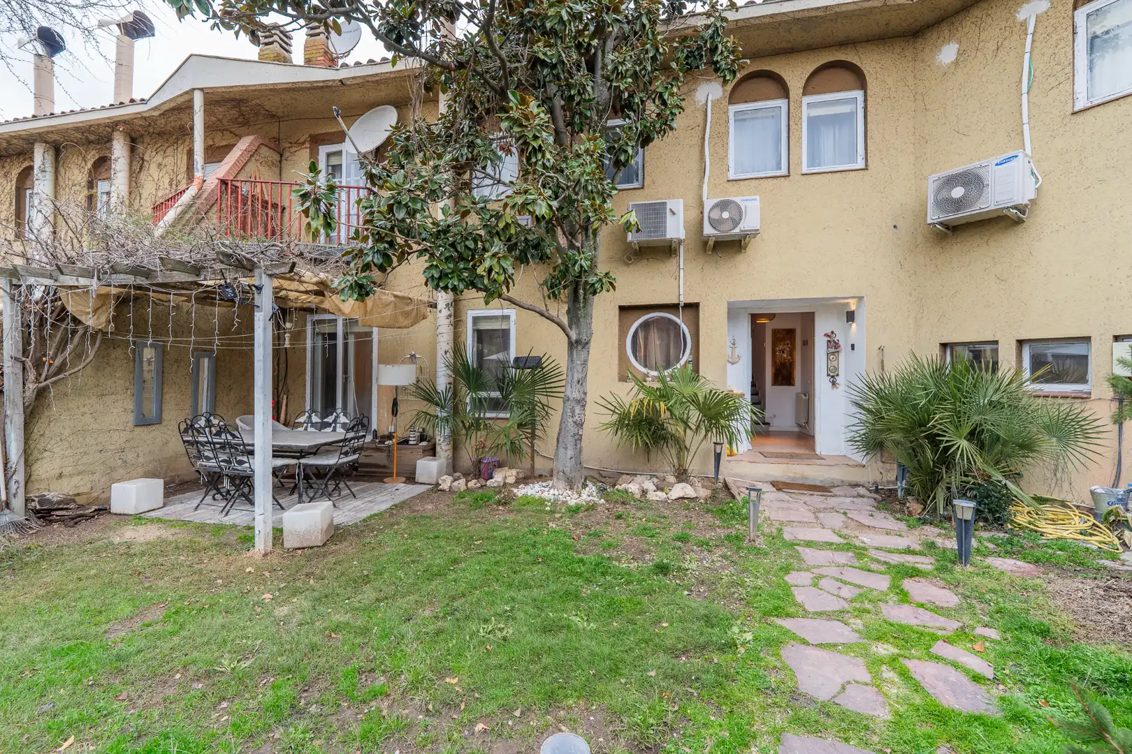Exterior view of Detached homes for sale in Ciudalcampo  with Air Conditioner, Heating and Private garden