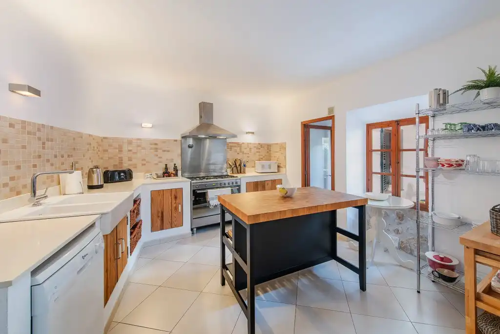 Cocina de Casa adosada en venta en Pollença con Aire acondicionado, Jardín privado y Terraza