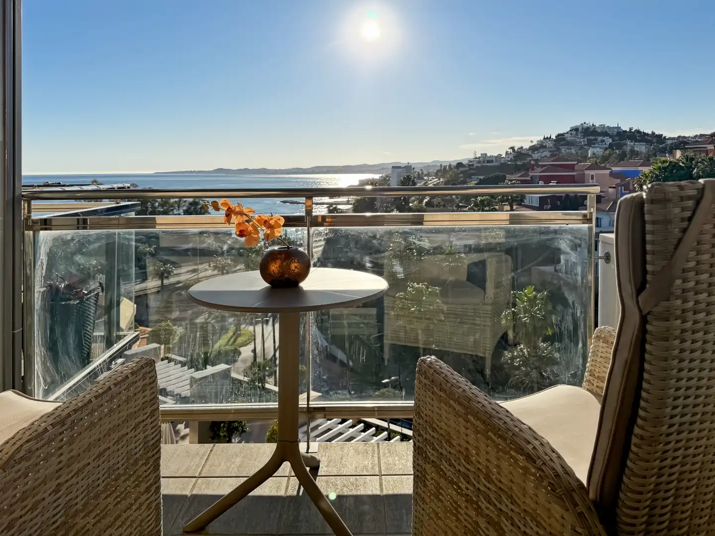 Terrace of Flat for sale in Benalmádena  with Air Conditioner, Furnished and Oven