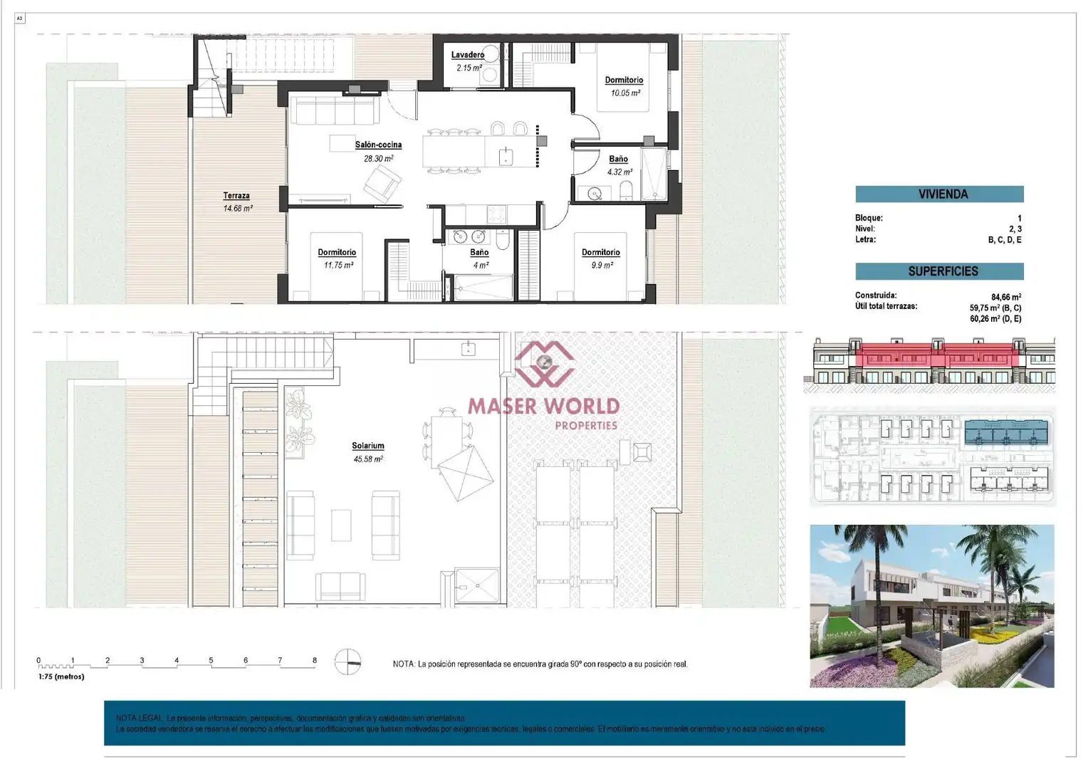 Bungalow con piscina en venta en Las Lomas de Rame - Bahía Bella, imagen 11