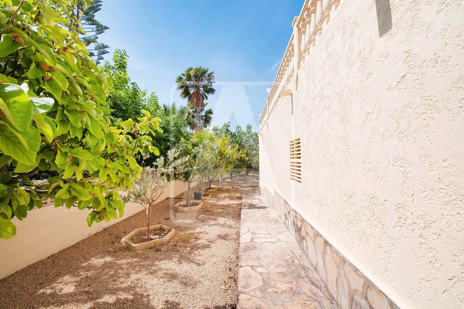 Garden of Houses for sale in Calpe / Calp  with Air Conditioner, Private garden and Terrace
