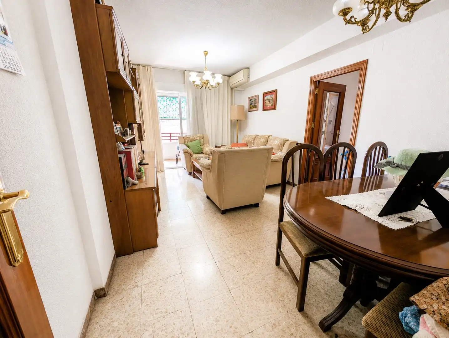 Living room of Flat for sale in Fuenlabrada  with Terrace and Balcony