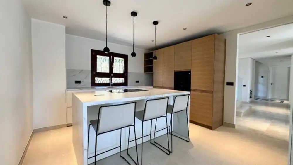 Kitchen of Houses for rent in Marbella  with Air Conditioner, Terrace and Furnished