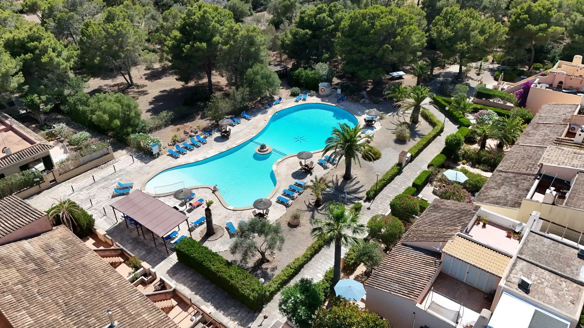 Swimming pool of Houses for sale in Campos  with Air Conditioner, Heating and Private garden