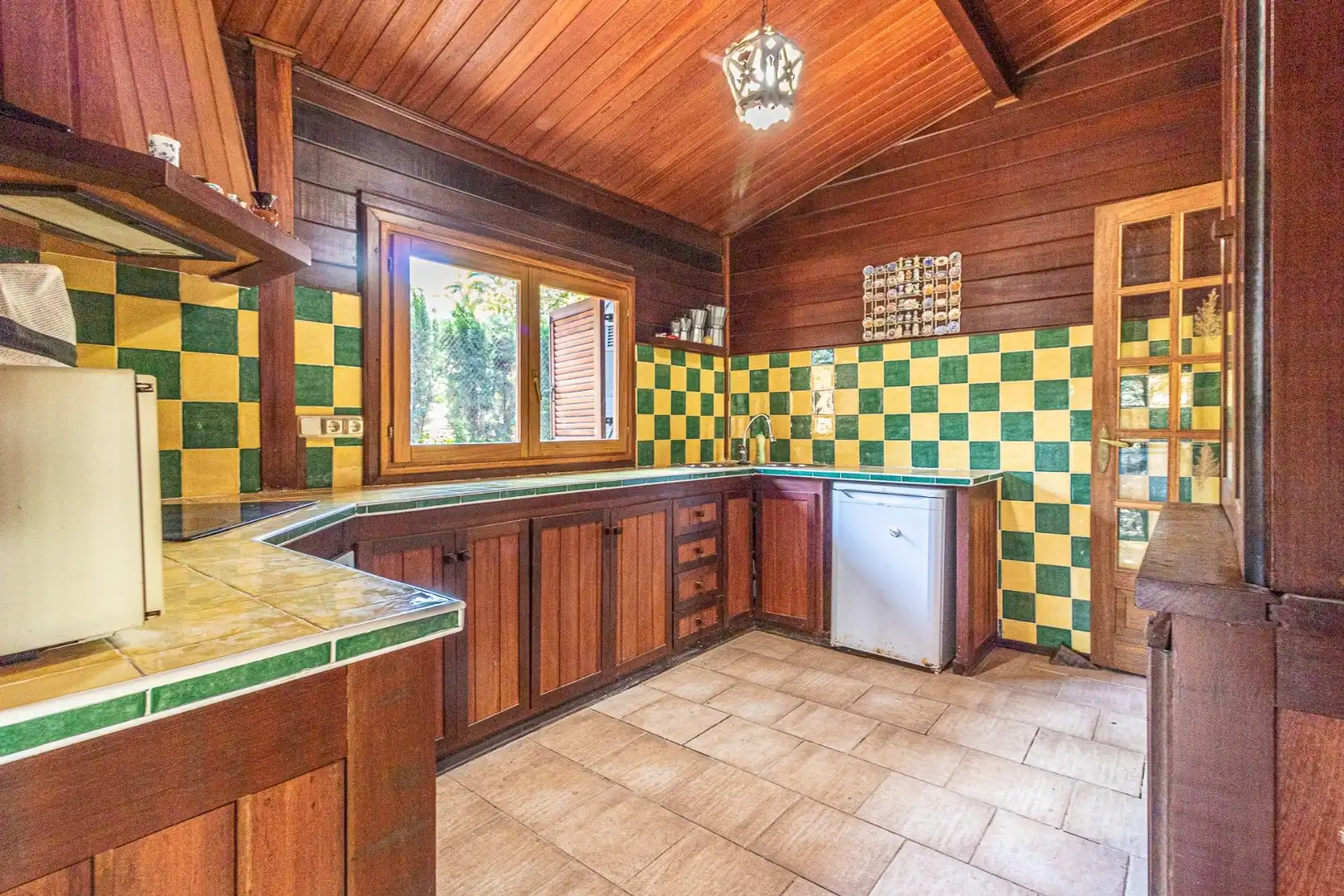 Cocina de Casa o chalet en venta en Alberic con Aire acondicionado, Jardín privado y Piscina