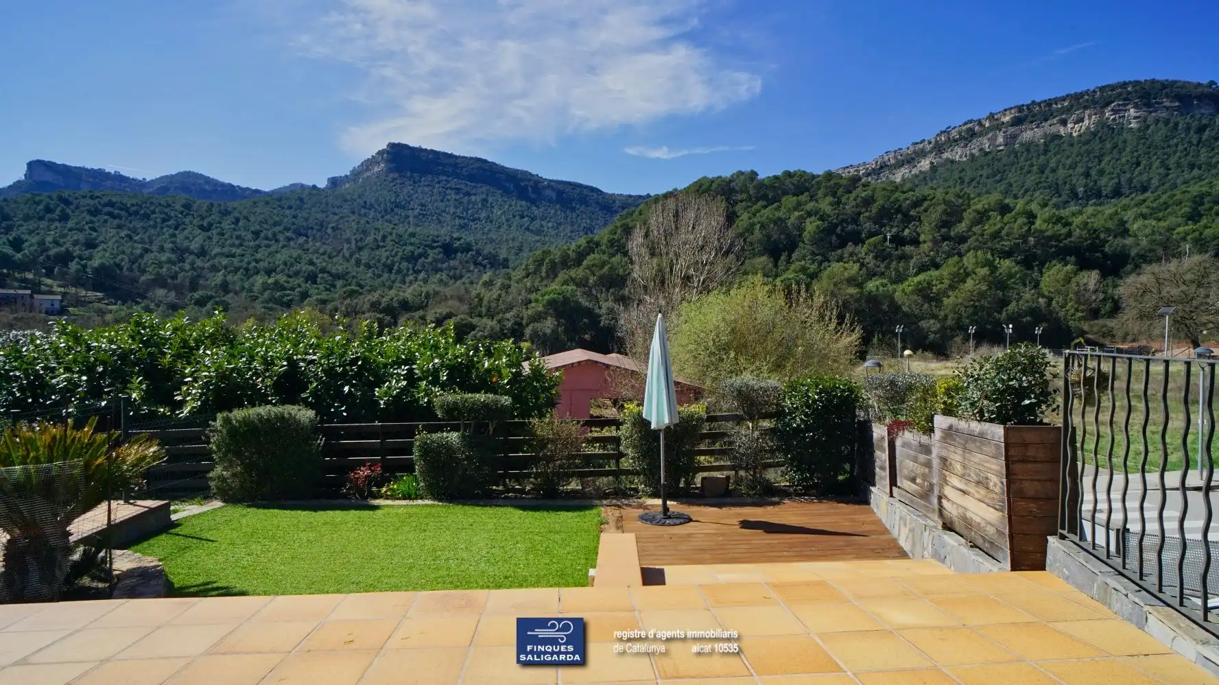 Terraza de Casa o chalet en venta en Sant Martí de Centelles con Aire acondicionado, Calefacción y Terraza