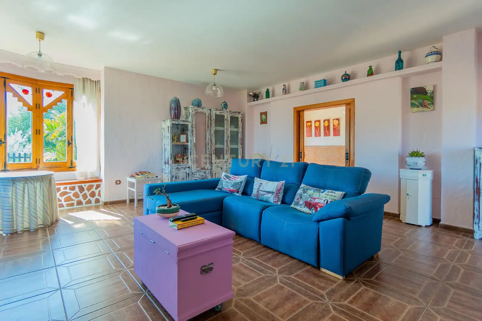 Sala de estar de Casa o chalet en venta en Torremolinos con Aire acondicionado, Jardín privado y Trastero