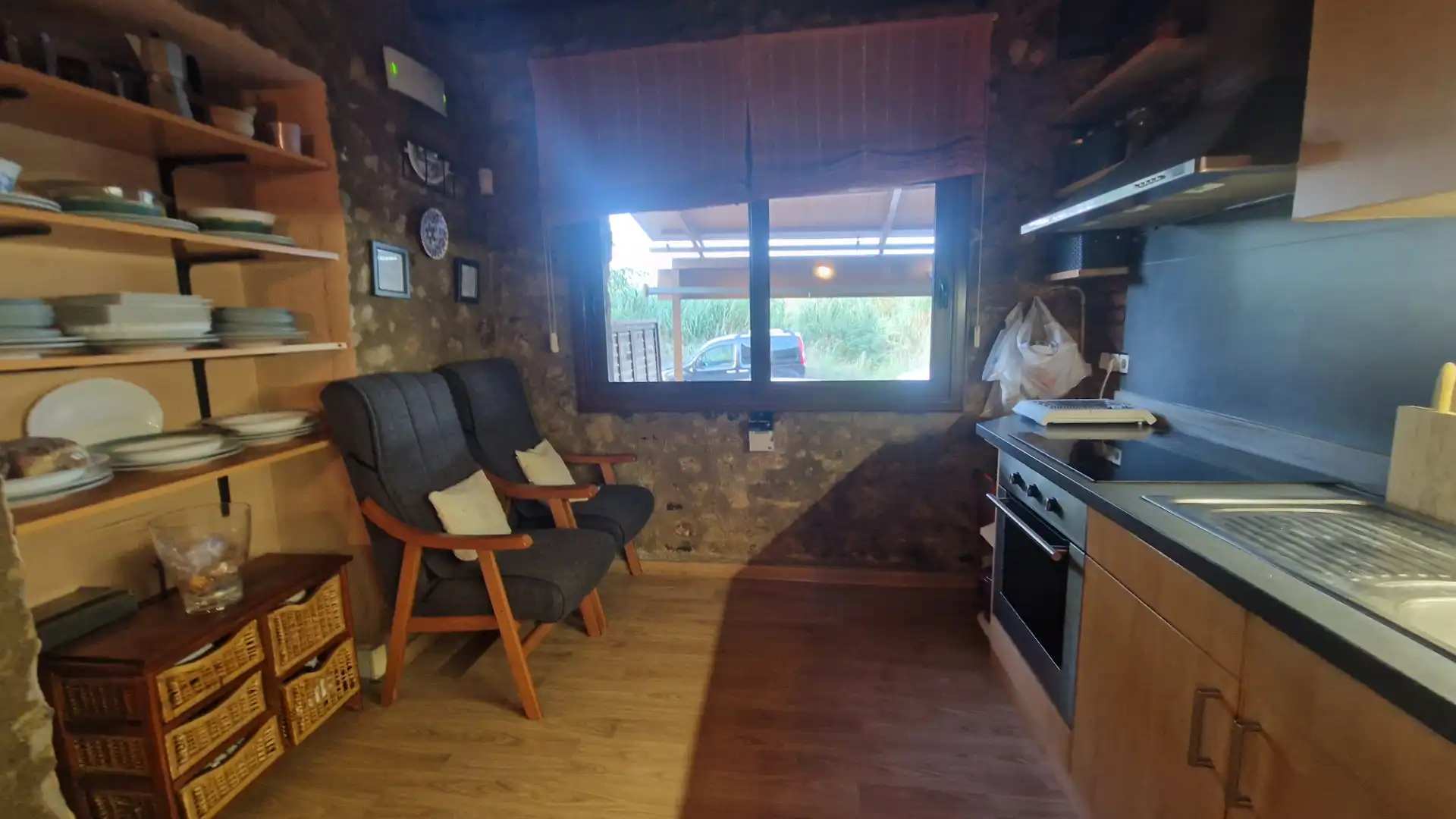 Cocina de Casa adosada en venta en Palafolls con Aire acondicionado, Calefacción y Jardín privado