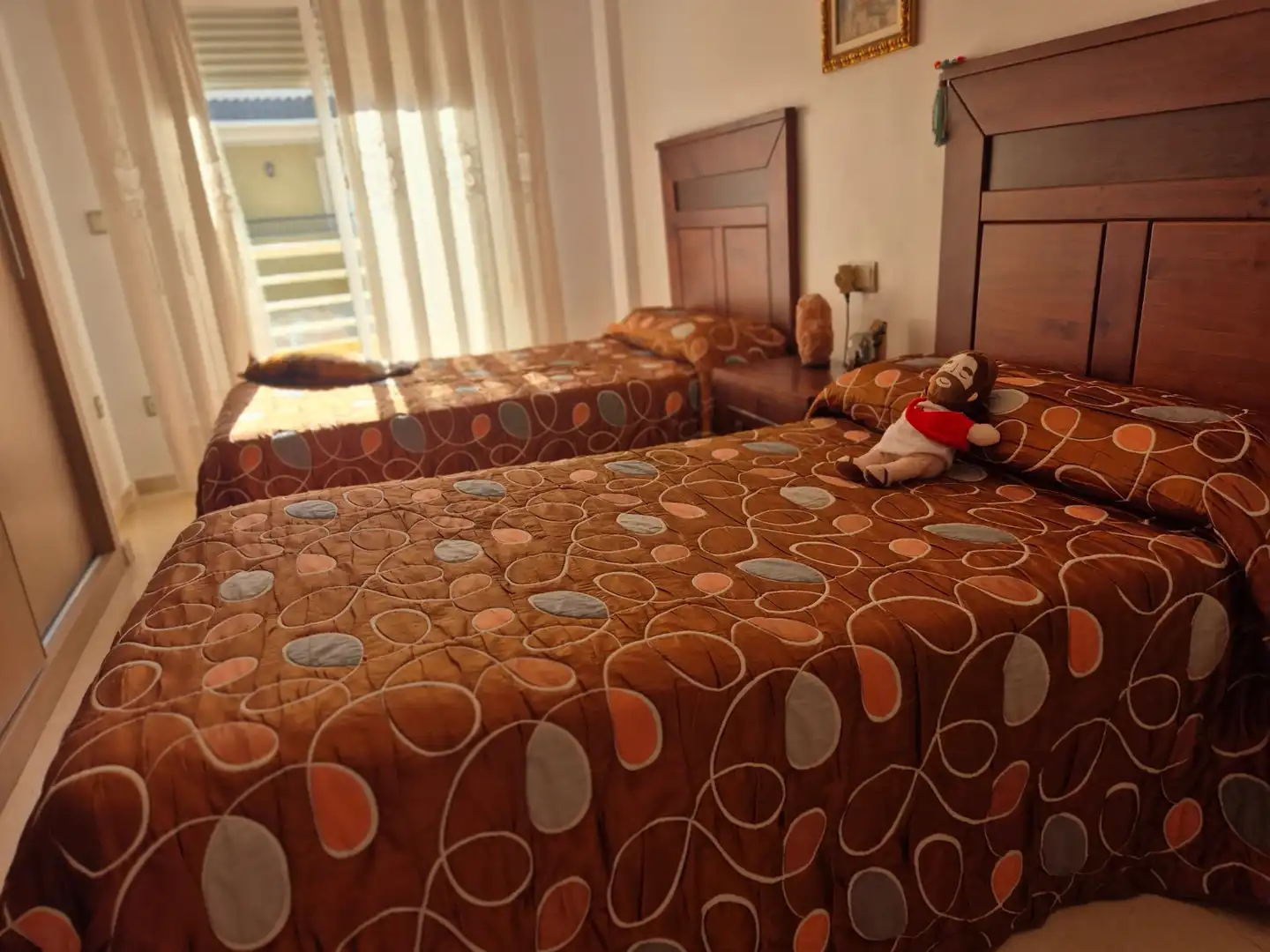 Dormitori de Casa adosada en venda en Daimús amb Aire condicionat, Terrassa i Moblat