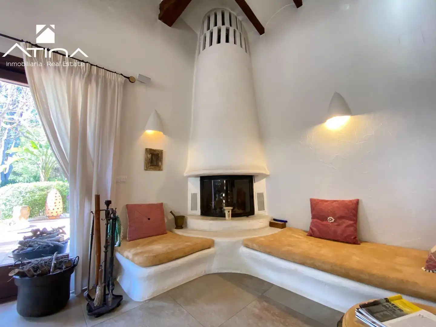 Living room of Houses for sale in Jávea / Xàbia  with Air Conditioner, Private garden and Terrace