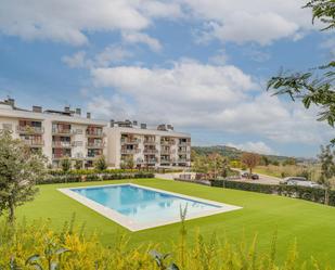 Swimming pool of Flat to rent in Teià  with Air Conditioner, Heating and Private garden
