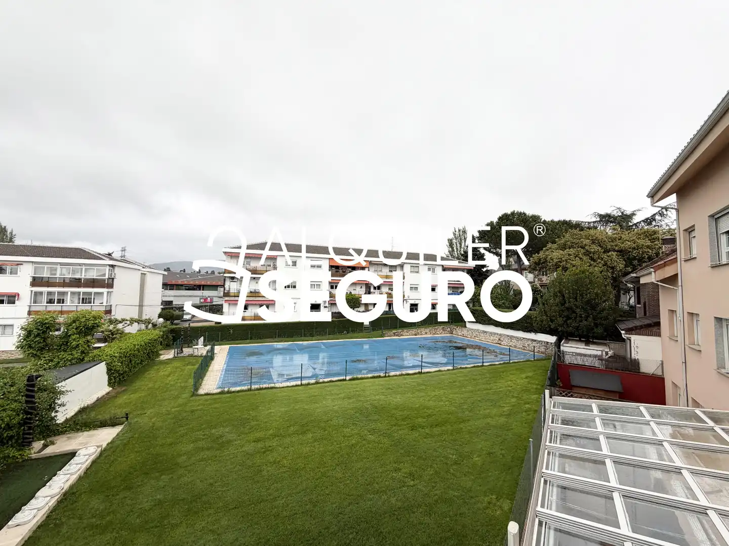 Swimming pool of Flat for rent in Collado Villalba  with Heating, Terrace and Swimming Pool