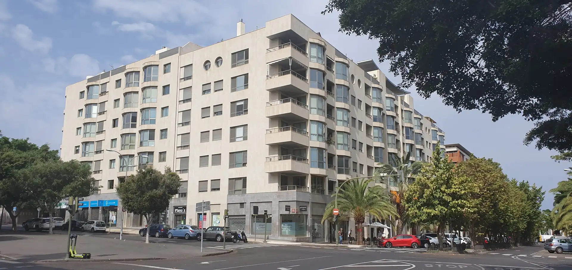 Exterior view of Flat for rent in Santa Cruz de Tenerife  with Private garden, Parquet flooring and Terrace