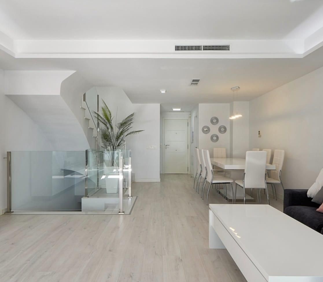 Dining room of Single-family semi-detached for sale in Rincón de la Victoria  with Air Conditioner, Heating and Terrace