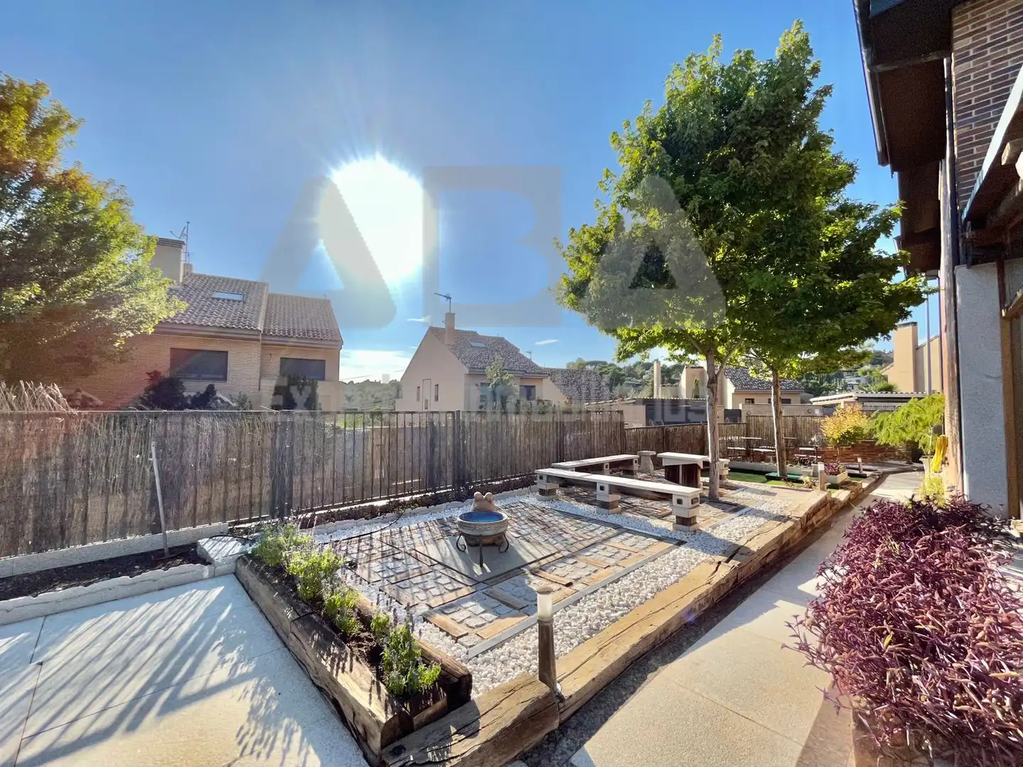 Garden of Houses for sale in Torrelodones  with Air Conditioner, Heating and Private garden