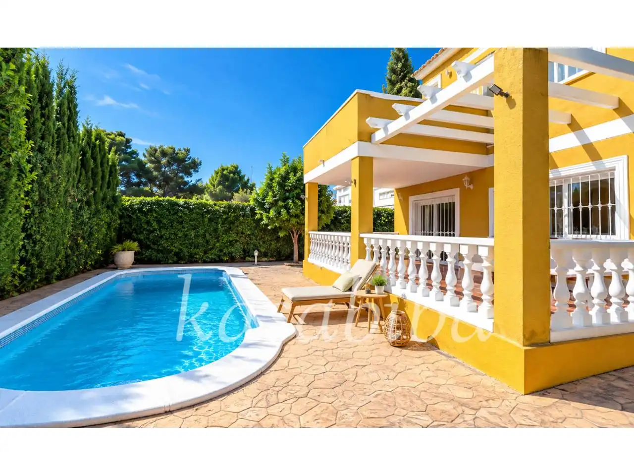 Piscina de Casa o chalet en venta en Chiva con Jardín privado, Terraza y Piscina