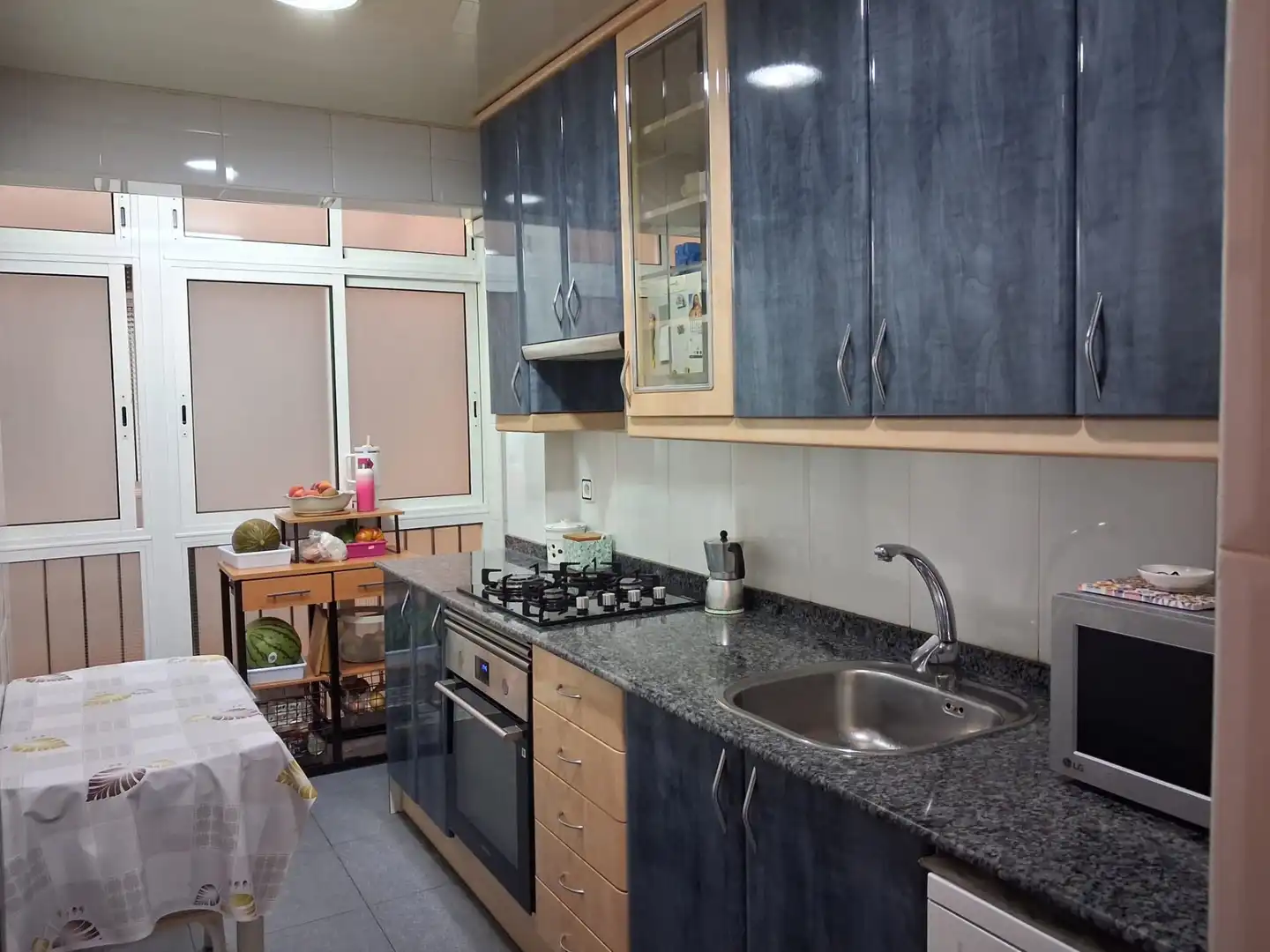 Kitchen of Flat for sale in Ripollet  with Heating and Balcony