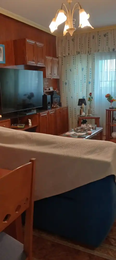 Sala de estar de Piso en venta en Mejorada del Campo con Calefacción y Amueblado