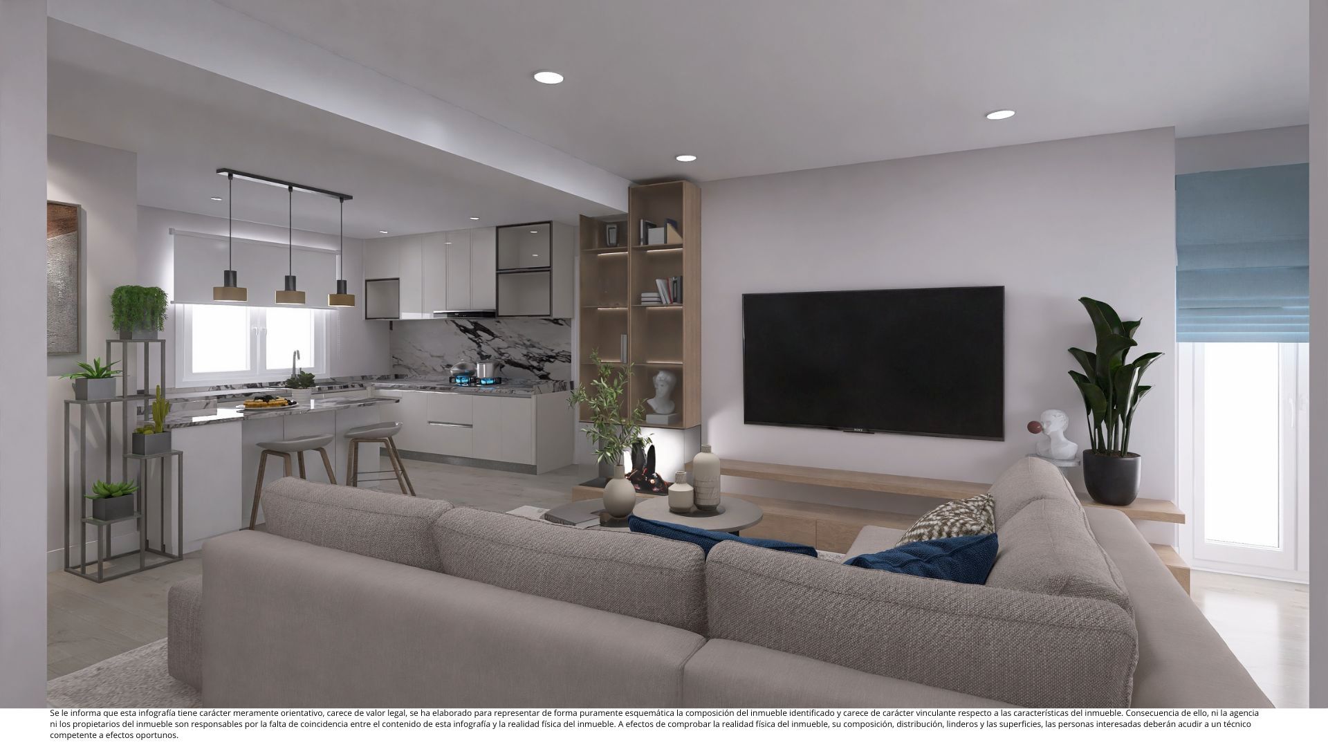 Living room of Flat for sale in  Madrid Capital  with Air Conditioner, Heating and Terrace