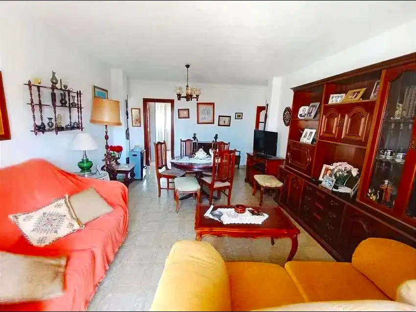 Sala d'estar de Apartament en venda en Málaga