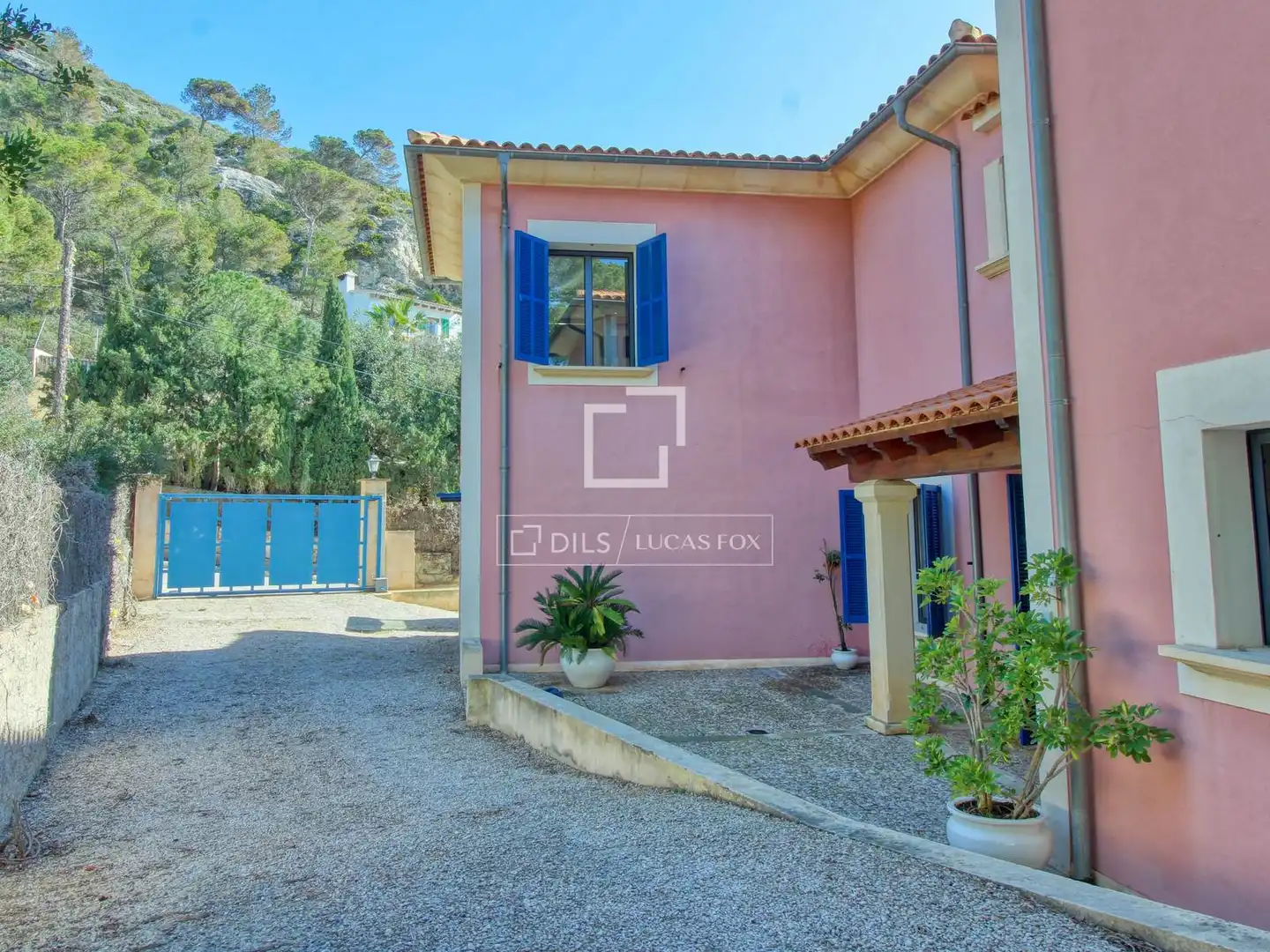 Exterior view of Country homes for rent in Andratx  with Air Conditioner, Heating and Private garden