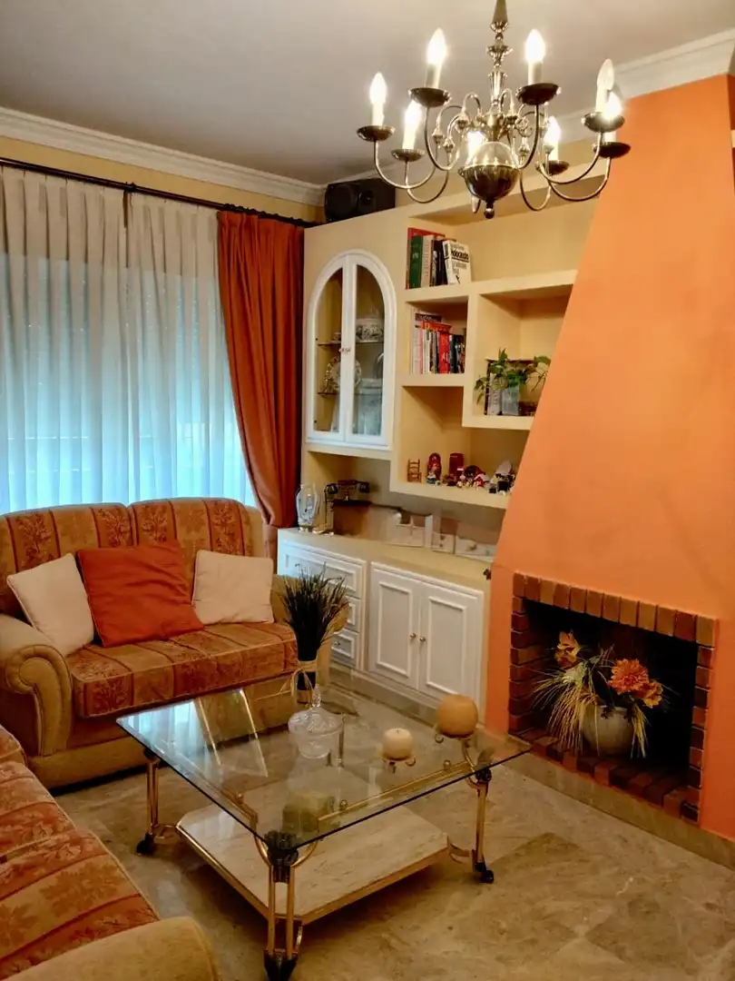 Sala de estar de Casa o chalet en venta en Tomares con Aire acondicionado, Calefacción y Terraza