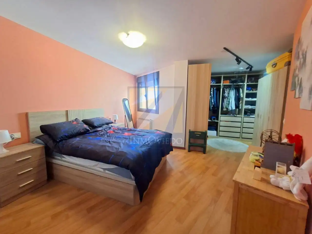 Bedroom of Flat for sale in Gijón   with Heating, Storage room and Furnished